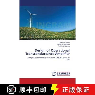 预订 Design of Operational Transconductance Amplifier [9783843361460]