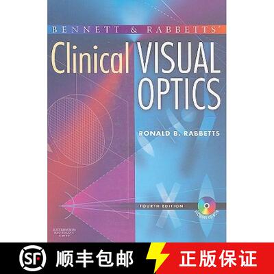 【3-4周达】精装 Bennett and Rabbett's Clinical Visual Optics [9780750688741]