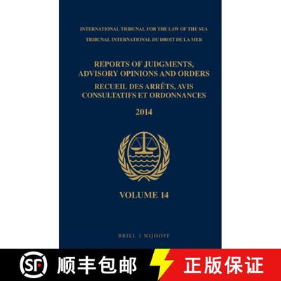 预订 Reports of Judgments, Advisory Opinions and Orders / Recueil des arrêts, avis consultatifs et o... [9789004290600]