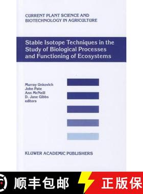 【3-4周达】Stable Isotope Techniques in the Study of Biological Processes and Functioning of Ecosystems [9789048157365]