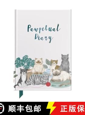 【3-4周达】Perpetual Planner For Cat Lovers [9781907048289]