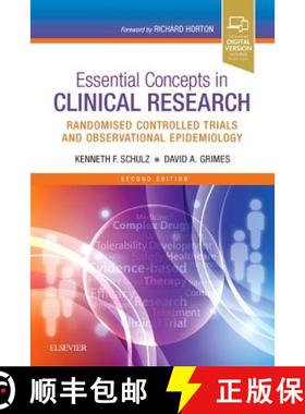 【3-4周达】Essential Concepts in Clinical Research: Randomised Controlled Trials and Observational Ep... [9780702073946]