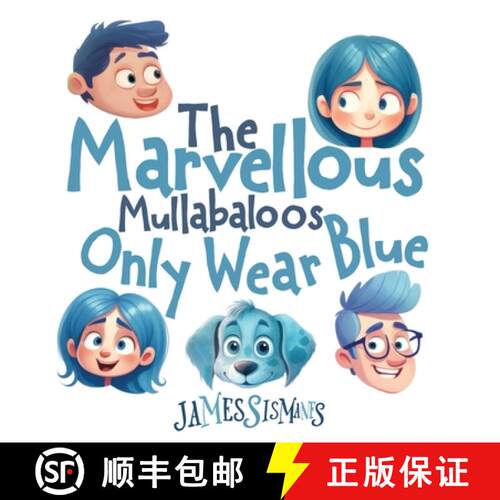 【3-4周达】The Marvellous Mullabaloos Only Wear Blue [9780648236221]