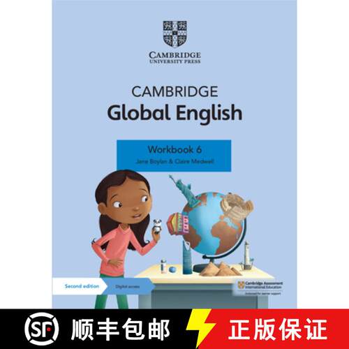 【3-4周达】Cambridge Global English Workbook 6 with Digital Access (1 Year) : for Cambridge Primary E... [9781108810906]