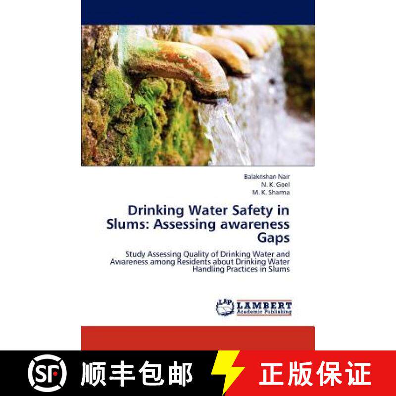 预订 Drinking Water Safety in Slums: Assessing Awareness Gaps [9783659240492]
