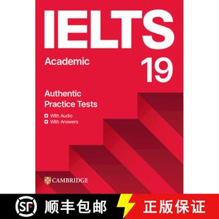 【3-4周达】IELTS 19 Academic Student's Book with Answers with Audio with Resource Bank [9781009454735]