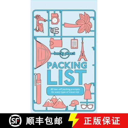 【3-4周达】Lonely Planet Packing List: 80 Tear-Off Prompts for What to Take on Your Travels | Essenti... [9781787017269]