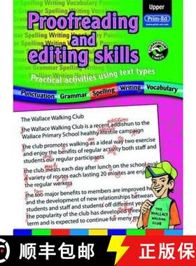 【3-4周达】Proofreading and Editing Skills: Practical Activities Using Text Types [9781846540028]