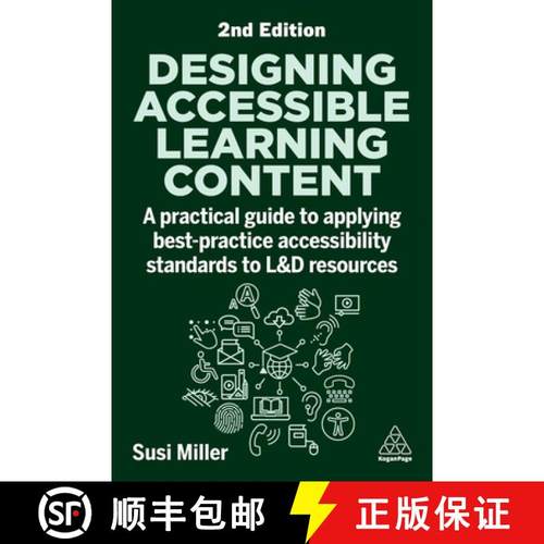 【3-4周达】Designing Accessible Learning Content - A Practical Guide to Applying best-practice Access... [9781398618206]