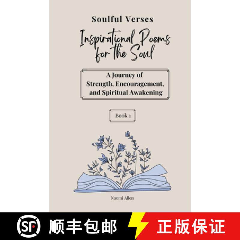 【3-4周达】Soulful Verses Book 1: Inspirational Poems for the Soul [9781304093769]