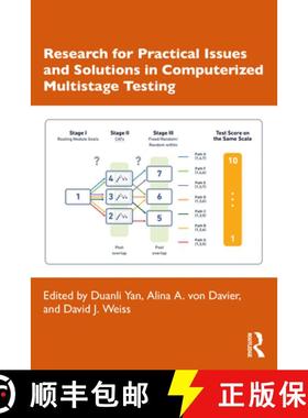 【3-4周达】Research for Practical Issues and Solutions in Computerized Multistage Testing [9780367207816]