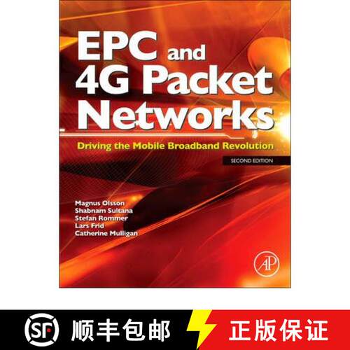 【3-4周达】精装 EPC and 4G Packet Networks: Driving the Mobile Broadband Revolution [9780123945952]