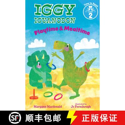【3-4周达】精装 Playtime & Mealtime (Iggy Iguanodon: Time to Read, Level 2) [9780807536421]