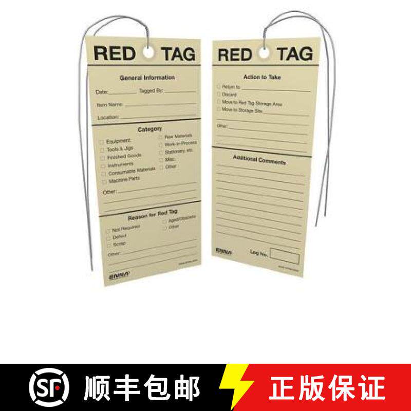 【3-4周达】ISO 5s Tags [9780978146009]