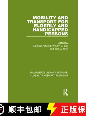 【3-4周达】Mobility and Transport for Elderly and Handicapped Persons [9780367745745]