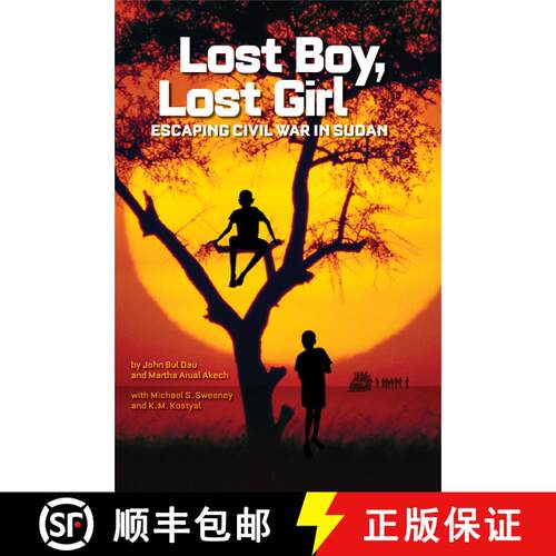 【3-4周达】精装 Lost Boy, Lost Girl: Escaping Civil War in Sudan [9781426307089]