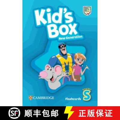【3-4周达】Kid's Box New Generation Starter Flashcards British English [9781108815536]