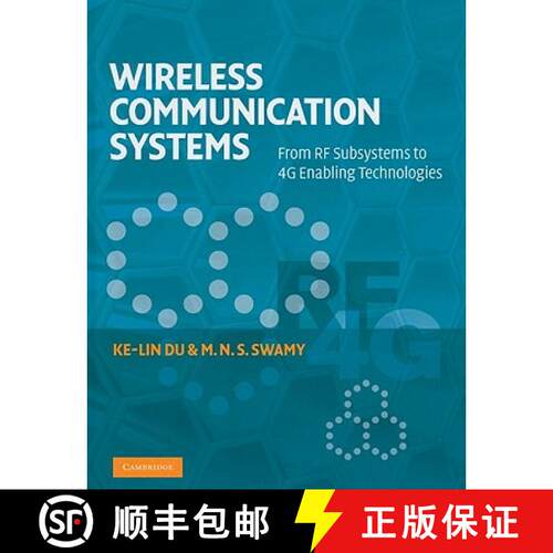 【3-4周达】精装 Wireless Communication Systems: From RF Subsystems to 4G Enabling Technologies [9780521114035]