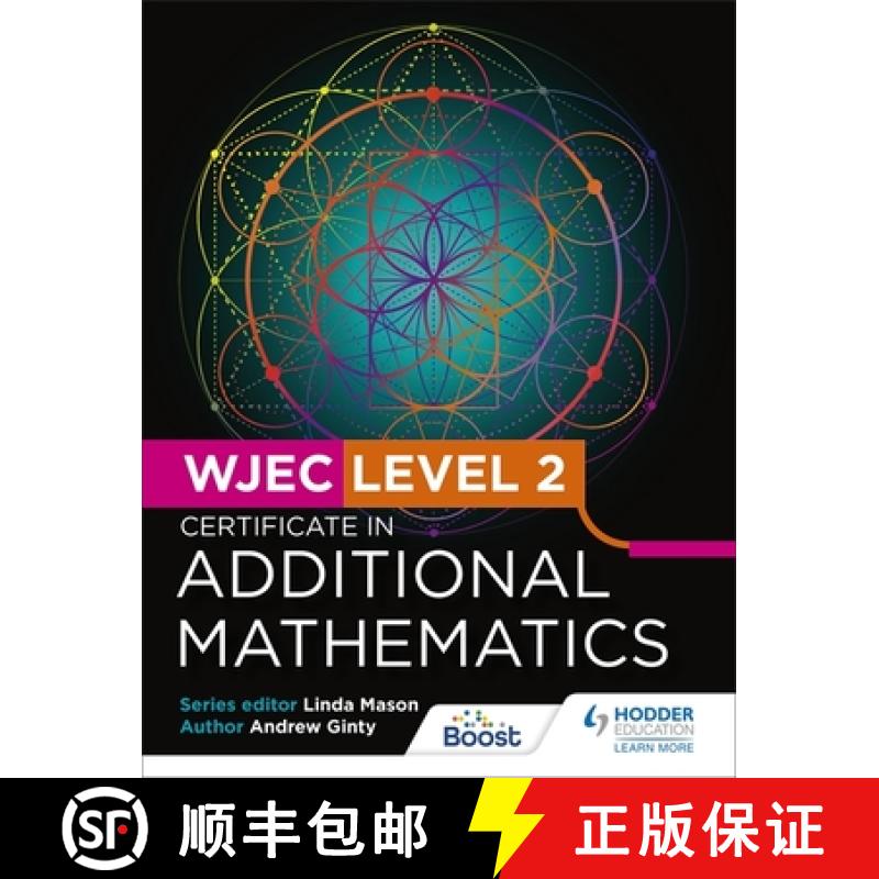 【2-3周达】WJEC Level 2 Certificate in Additional Mathematics [9781398359321]