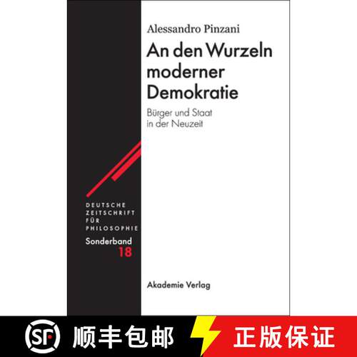 【3-4周达】精装 An den Wurzeln moderner Demokratie – Bürger und Staat in der Neuzeit [9783050044569]