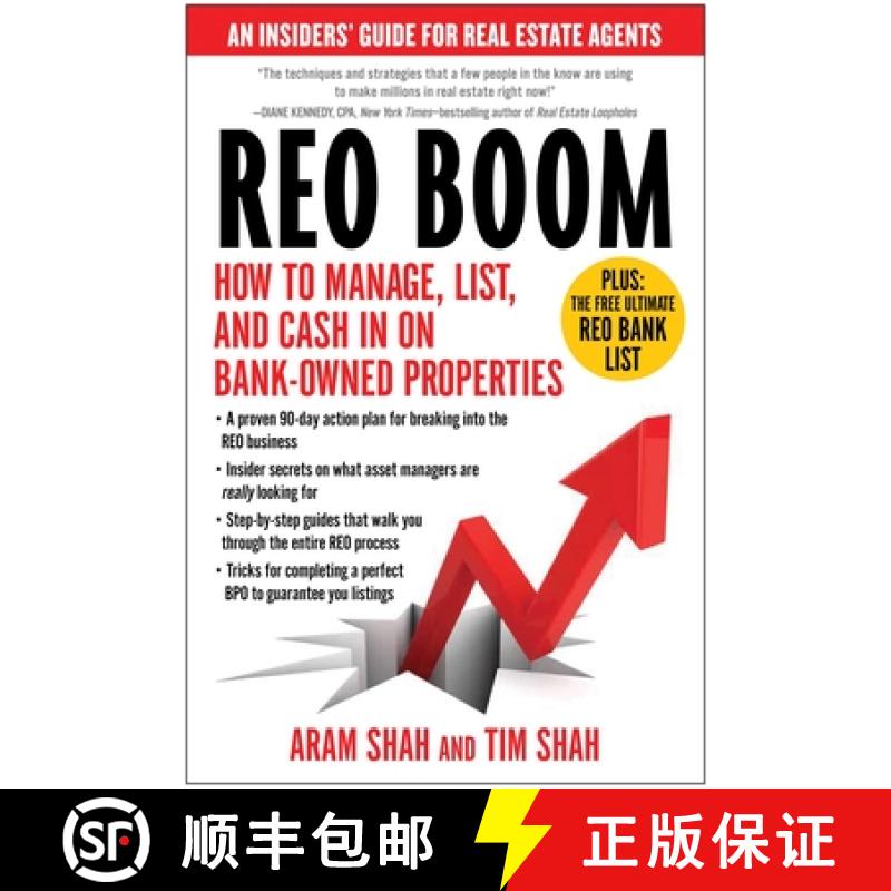 【3-4周达】Reo Boom: How to Manage, List, and Cash in on Bank-Owned Properties: An Insidersa' Guide f... [9781936661565]