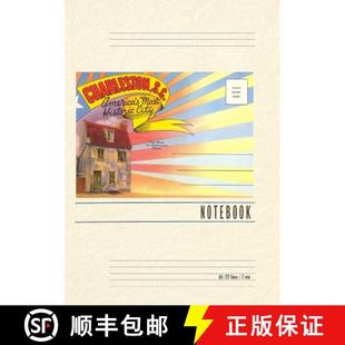 【3-4周达】Vintage Lined Notebook Postcard Folder, Greetings from Charleston, South Carolina [9798385445158]