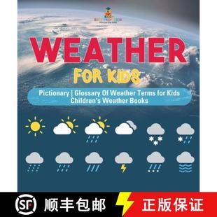 Weather 9798869413970 Books 4周达 Terms Kids for Pictionary Children Glossary