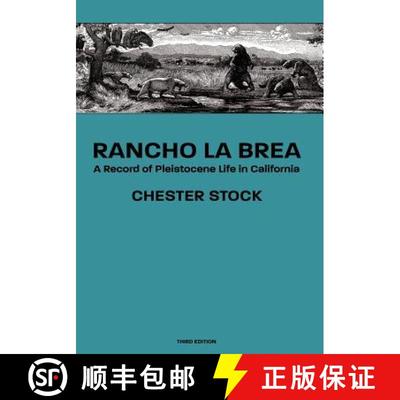 【3-4周达】Rancho La Brea: A Record of Pleistocene Life in California, Third Ed. [9781434434524]