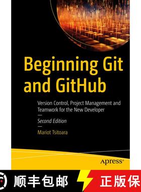 【3-4周达】Beginning Git and GitHub : Version Control, Project Management and Teamwork for the New De... [9798868802140]
