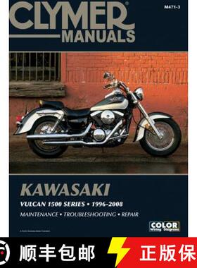 【3-4周达】Kawasaki Vulcan 1500 Series Motorcycle (1996-2008) Service Repair Manual [9781599691701]