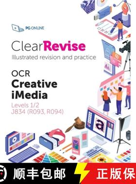 【3-4周达】ClearRevise OCR Creative iMedia Levels 1/2 J834 [9781910523278]