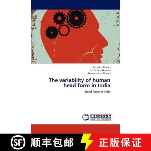 预订 The variability of human head form in India [9783659130915]