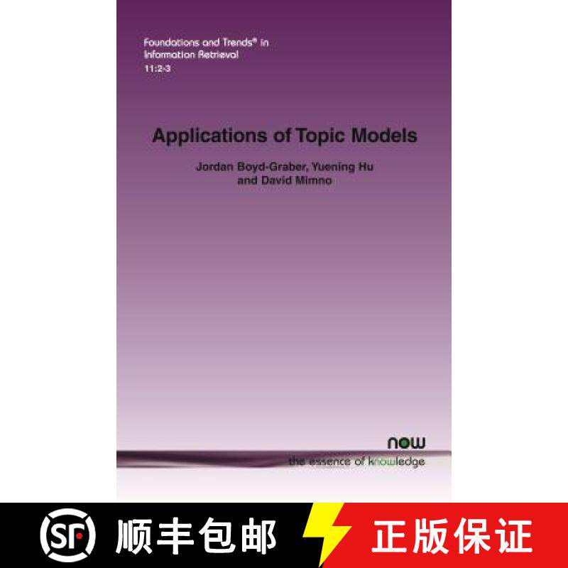 【3-4周达】Applications of Topic Models [9781680833089]