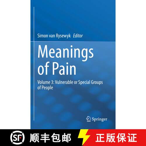 【3-4周达】Meanings of Pain : Volume 3: Vulnerable or Special Groups of People [9783030958275]