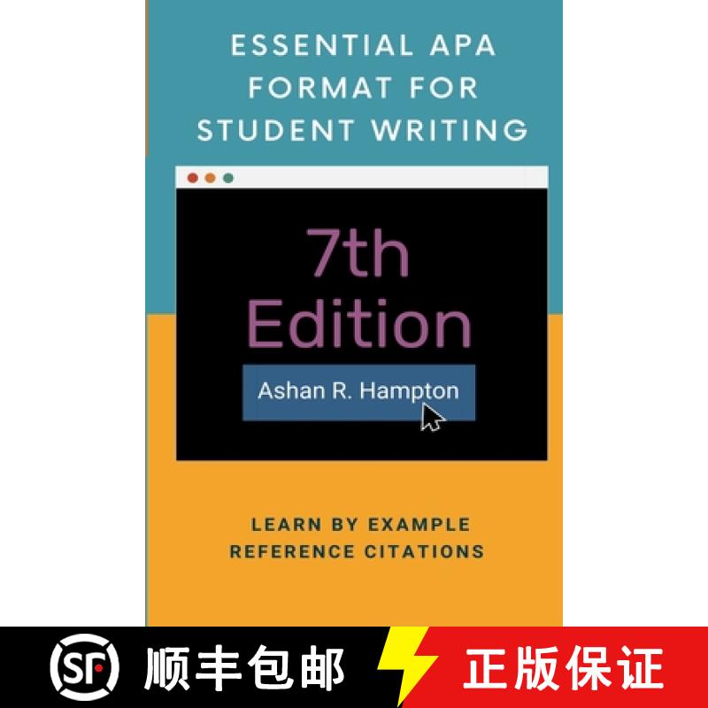 【3-4周达】Essential APA Format for Student Writing: Learn by Example [9781716737596]