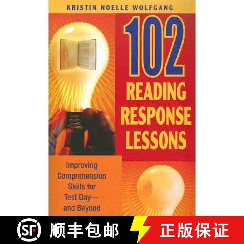【3-4周达】102 Reading Response Lessons: Improving Comprehension Skills for Test Day--And Beyond [9781412925518] - 实物图