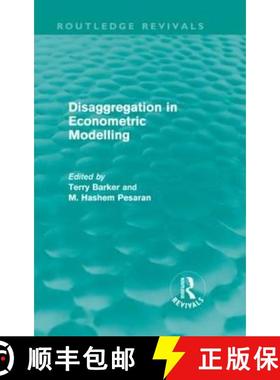 【3-4周达】Disaggregation in Econometric Modelling (Routledge Revivals) [9780415616584]
