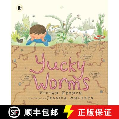 【3-4周达】Yucky Worms: A natural history of the humble earthworm for young minibeast fans age 3–7 [9781406367041]