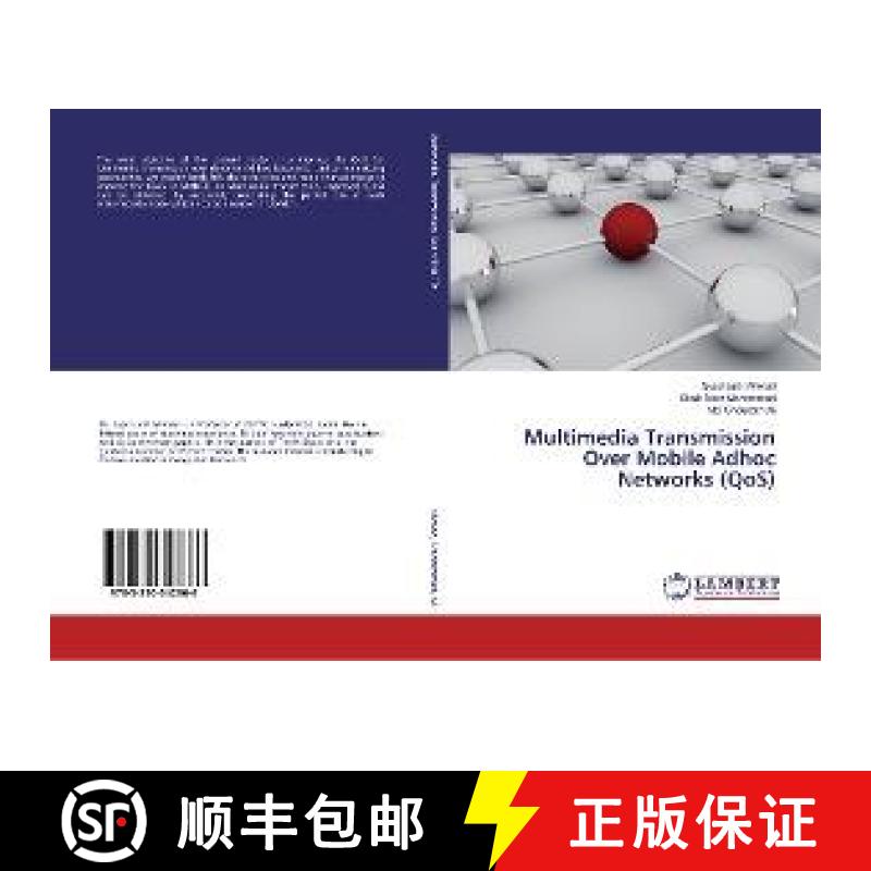 预订 Multimedia Transmission Over Mobile Adhoc Networks (QoS) [9783330342866]