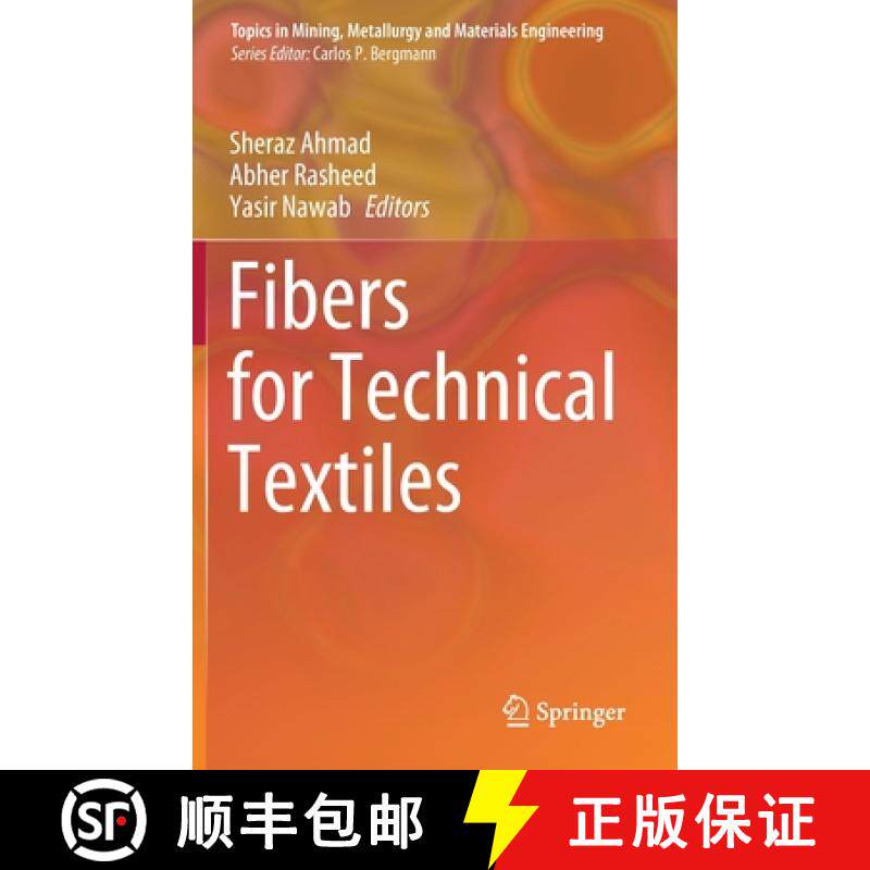 【3-4周达】Fibers for Technical Textiles [9783030492236]