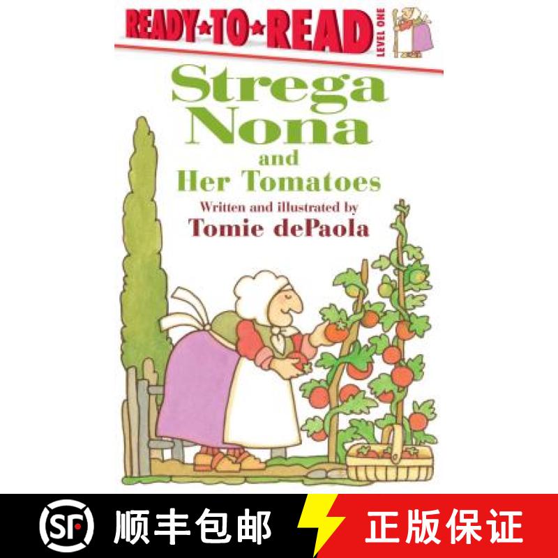 【3-4周达】Strega Nona and Her Tomatoes: Ready-To-Read Level 1 [9781481481342]