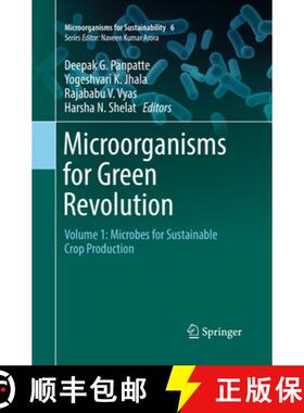 【3-4周达】Microorganisms for Green Revolution: Volume 1: Microbes for Sustainable Crop Production [9789811348365]