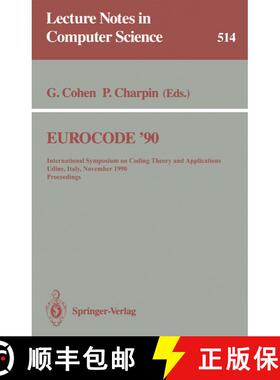 【3-4周达】EUROCODE '90 : International Symposium on Coding Theory and Applications, Udine, Italy, No... [9783540543039]