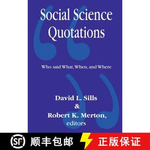 Said Quotations What Where Social and 4周达 9781138532977 Science When Who