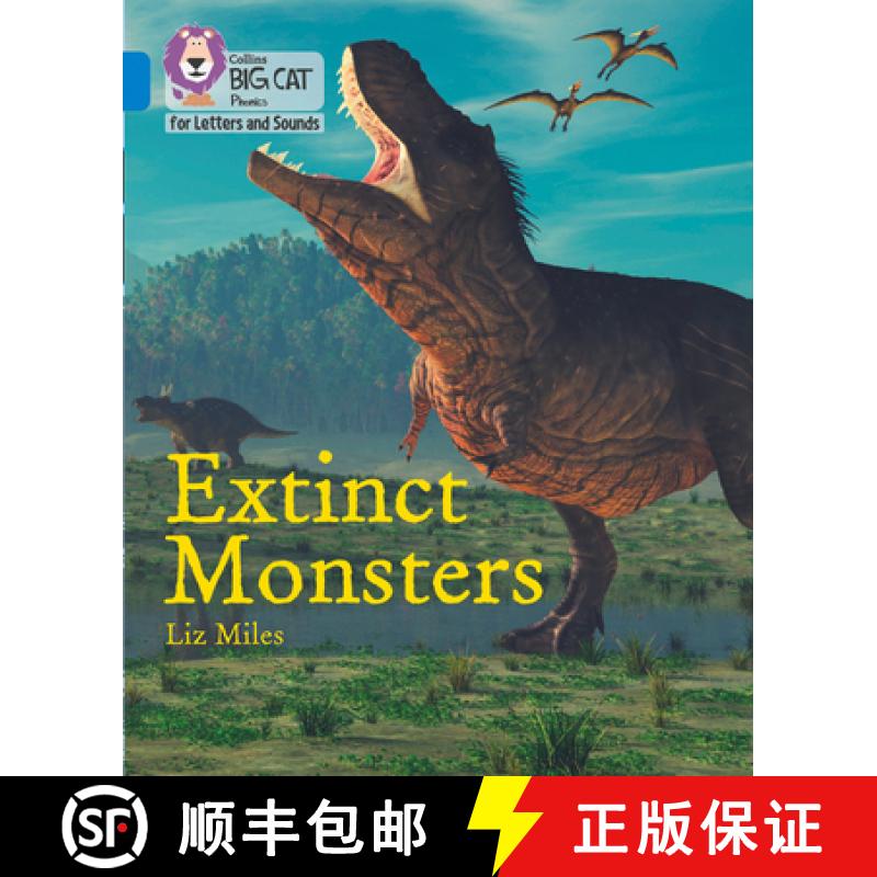 【3-4周达】Extinct Monsters: Band 04/Blue [9780008409913]