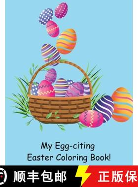 预订 My Egg-citing Easter Coloring Book! [9798869140074]