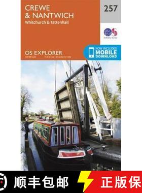 【3-4周达】Crewe and Nantwich, Whitchurch and Tattenhall [9780319244531]