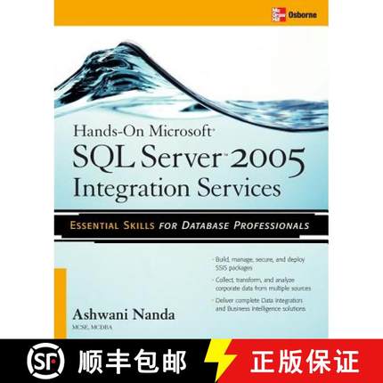 【3-4周达】Hands-On Microsoft SQL Server (TM) 2005 Integration Services [9780072263190]