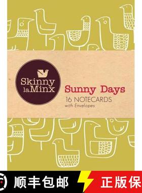 【3-4周达】Sunny Days Notecards: 16 Notecards with Envelopes [With Envelope] [9781452129310]