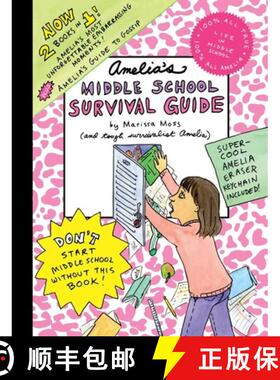 【3-4周达】Amelia's Middle School Survival Guide: Amelia's Most Unforgettable Embarrassing Moments, A... [9781416979876]